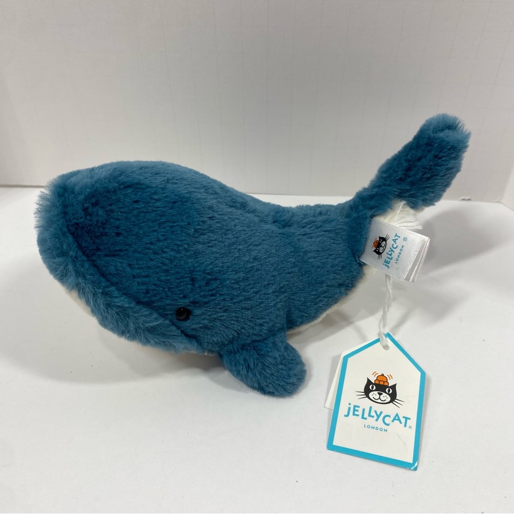 NWT JELLYCAT Small Wally Whale Stuffed Animal